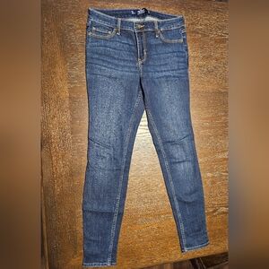 Hollister Blue Skinny Jeans with Stretch